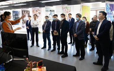 加快學(xué)?？萍紙@建設(shè),打造城市創(chuàng)新創(chuàng)業(yè)新名片--湛江市教育局、科技局領(lǐng)導(dǎo)蒞校調(diào)研科技園建設(shè)工作